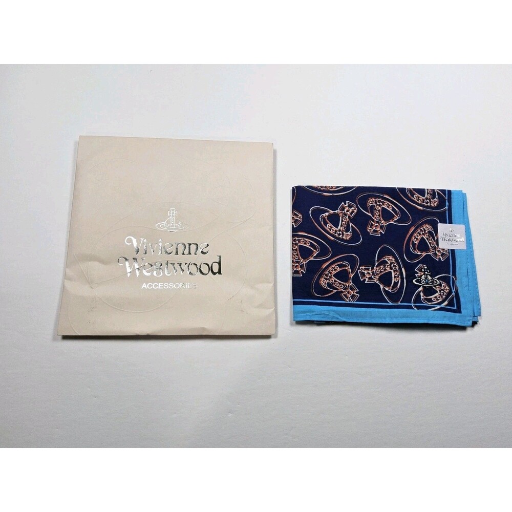 Vivienne Westwood Handkerchief Neckerchief Bandana Scarf Pocket Square Japan